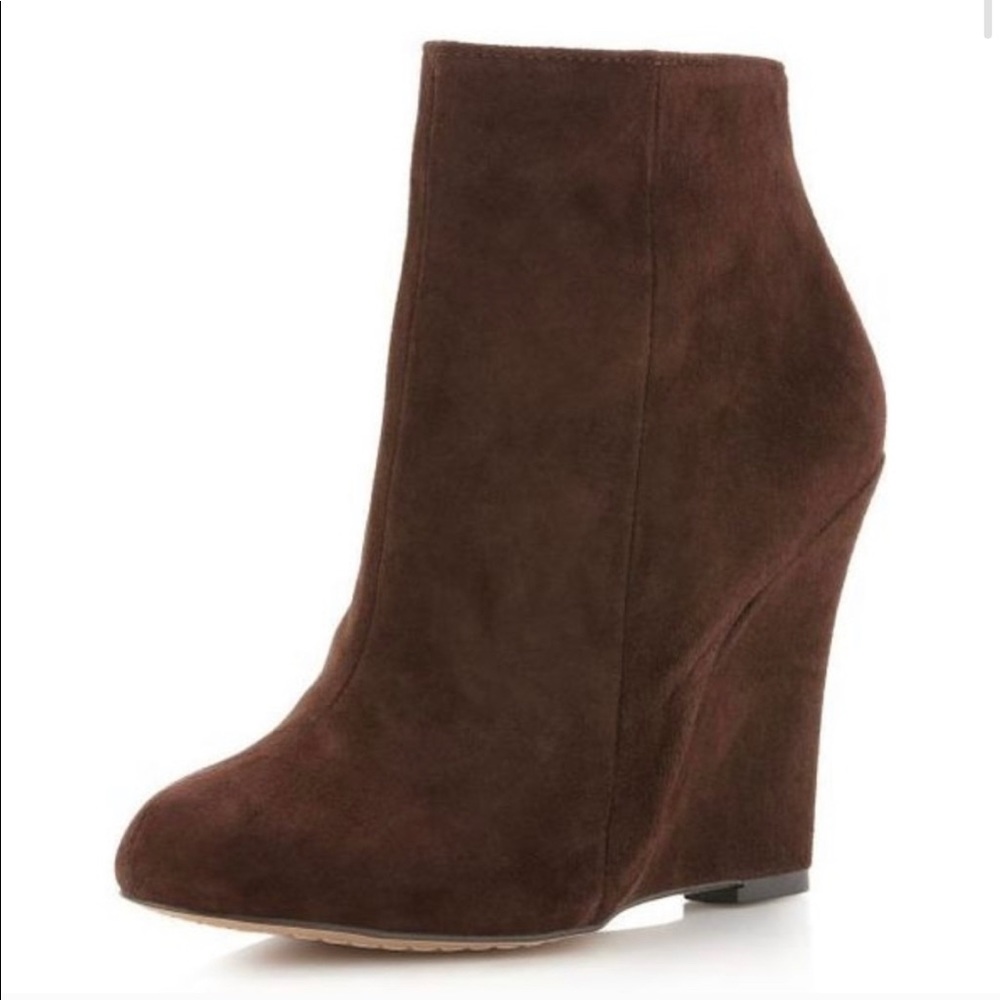 Sam Edelman Wilma Suede Wedge Boots